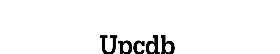 Dillenia UPC Bold Scarica Caratteri Gratis